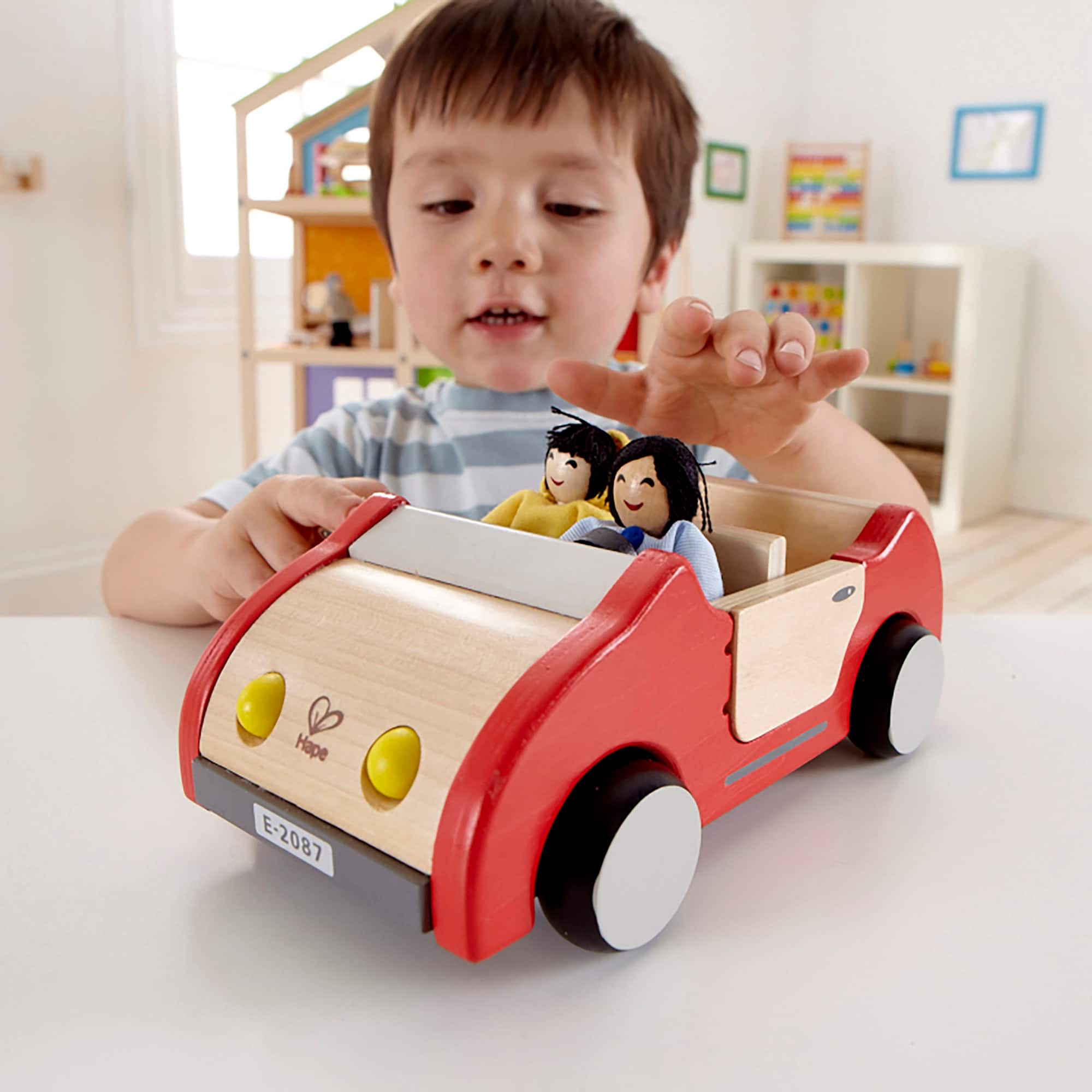 Hape Happy Family Dollhouse Set